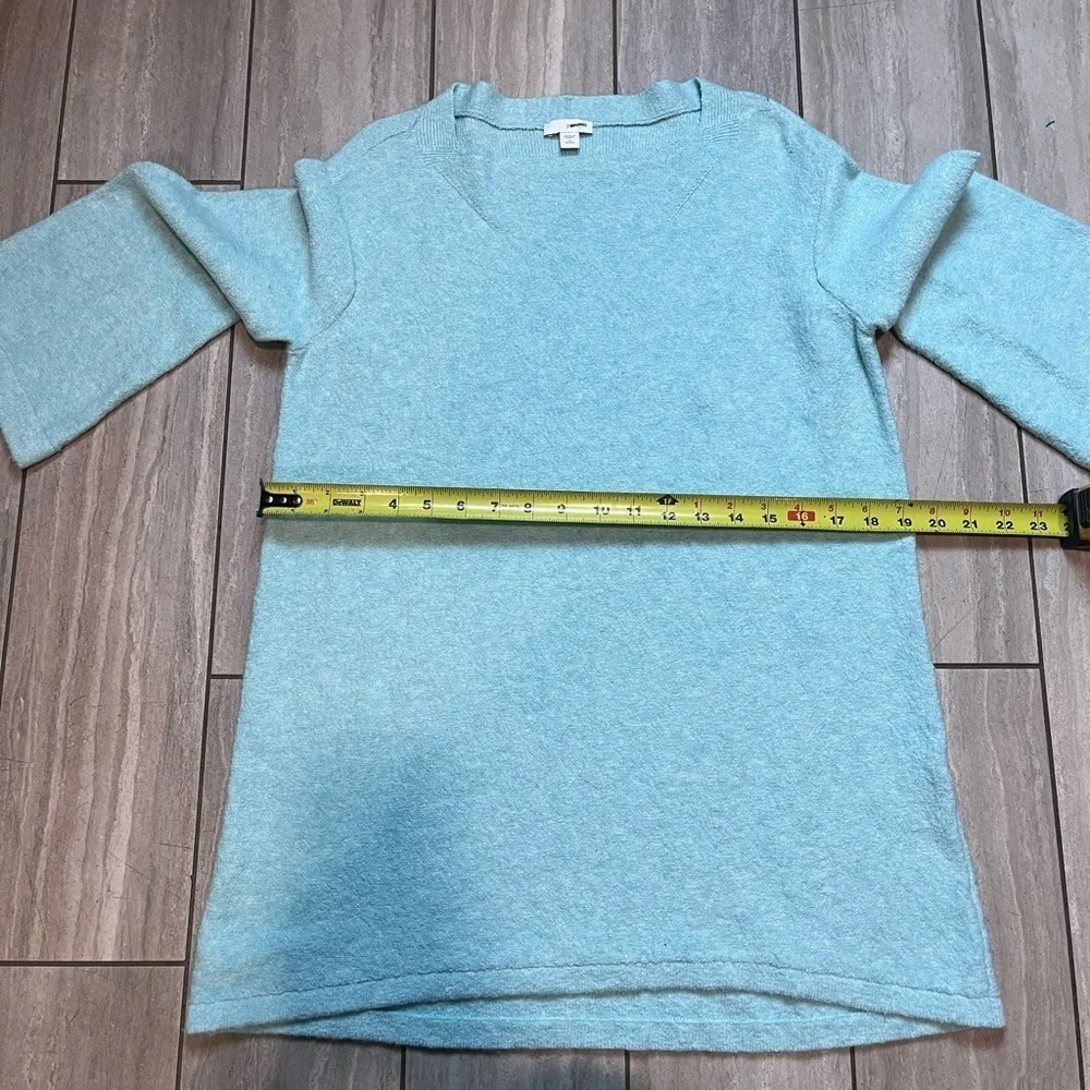 J.Jill Womens Light Blue Wide Sleeve Sweater Size Small